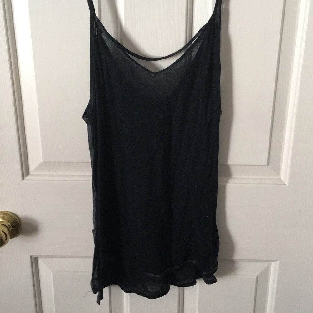 Black Cover Up Tank